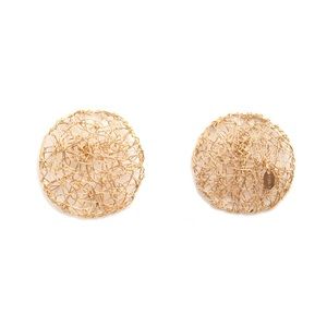 Tarbay Aura earrings rose gold plated handcrafted